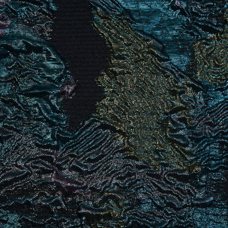 Oil Slick Luxury Floral Metallic Brocade