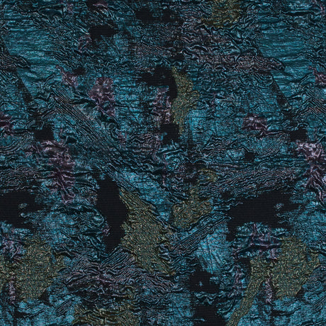 Oil Slick Luxury Floral Metallic Brocade