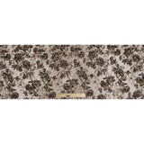 Gold and Black Luxury Floral Metallic Brocade