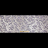 Pale Gold and Lavender Luxury Floral Metallic Brocade