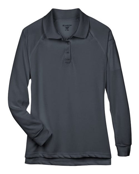 Harriton Women's Advantage Long Sleeve Tactical Polo