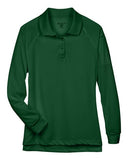 Harriton Women's Advantage Long Sleeve Tactical Polo
