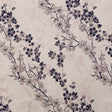 Rose Gold and Navy Luxury Floral Metallic Brocade