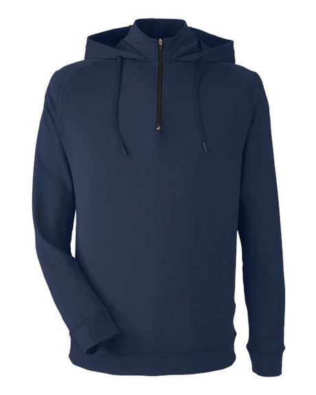 Swannies Unisex Vandyke Quarter-Zip Hooded Pullover