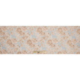 Peach and Gold Luxury Floral Metallic Brocade