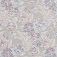 Metallic Rose Gold and Beige Luxury Floral Brocade