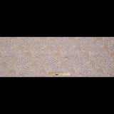 Peach Luxury Floral Metallic Brocade
