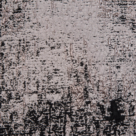 Black and Rose Gold Luxury Abstract Metallic Brocade
