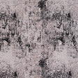 Black and Rose Gold Luxury Abstract Metallic Brocade