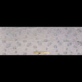 Rose Gold and Sky Blue Luxury Floral Metallic Brocade