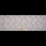 Rose Gold and Pale Blue Luxury Floral Metallic Brocade