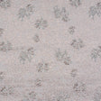 Rose Gold and Pale Blue Luxury Floral Metallic Brocade