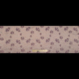 Pansy Purple and Gold Luxury Floral Metallic Brocade