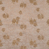 Gamboge and Gold Luxury Floral Metallic Brocade