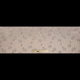 Pale Blue and Gold Luxury Floral Metallic Brocade