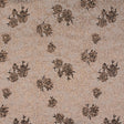 Black and Gold Luxury Floral Metallic Brocade