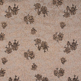 Black and Gold Luxury Floral Metallic Brocade