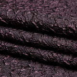 Floral Metallic Brocade - Purple and Black