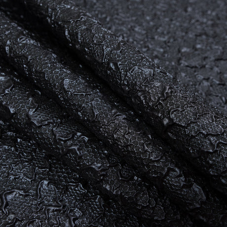 Midnight Blue Luxury Floral Metallic Brocade