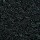 Forest Green Luxury Floral Metallic Brocade