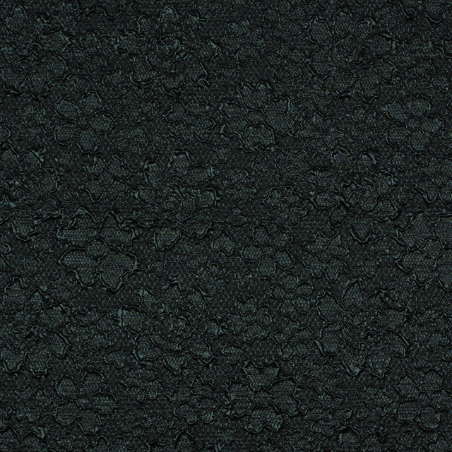 Forest Green Luxury Floral Metallic Brocade