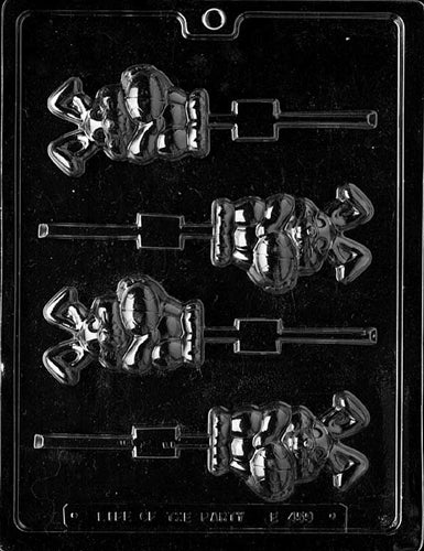 Rabbit With Egg Lolly Chocolate Mold - LPE459