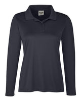 Team 365 Women's Zone Performance Long Sleeve Polo