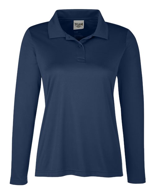 Team 365 Women's Zone Performance Long Sleeve Polo