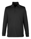 Harriton Men's Advantage Snag Protection Plus IL Long Sleeve Polo