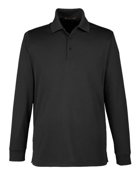 Harriton Men's Advantage Snag Protection Plus IL Long Sleeve Polo