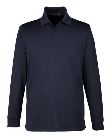 Harriton Men's Advantage Snag Protection Plus IL Long Sleeve Polo
