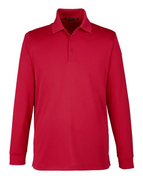 Harriton Men's Advantage Snag Protection Plus IL Long Sleeve Polo