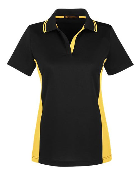 Harriton Women's Flash Snag Protection Plus Colorblock Polo