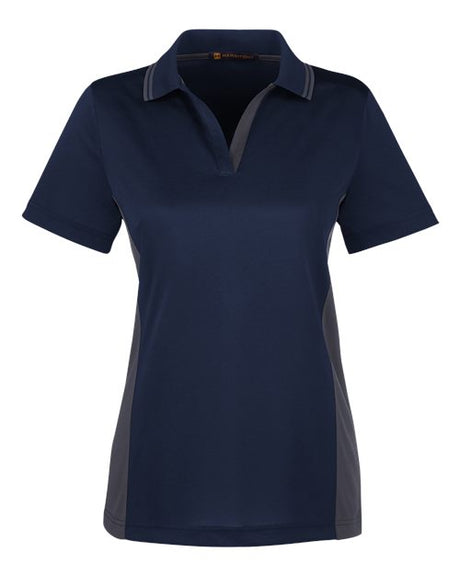 Harriton Women's Flash Snag Protection Plus Colorblock Polo