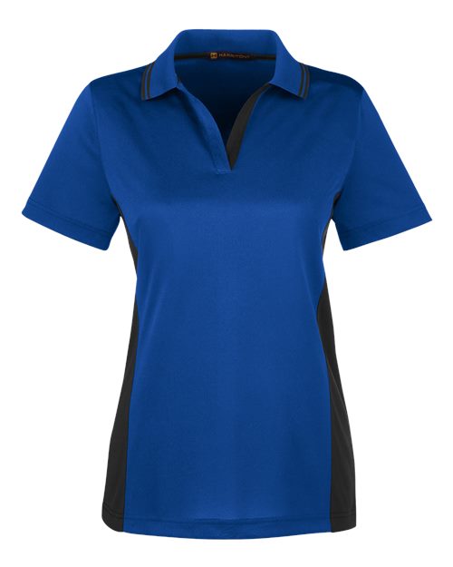 Harriton Women's Flash Snag Protection Plus Colorblock Polo