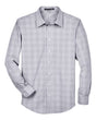 Devon & Jones Men's Crown Collection Glen Plaid Woven Dress Shirt