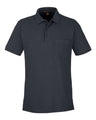 Harriton Men's Valiant Cotton Snag Protect Pocket Polo