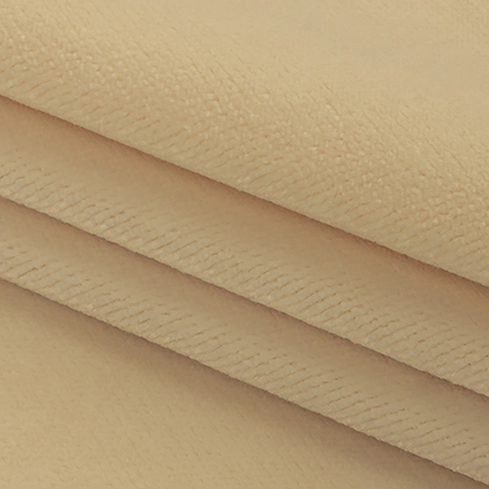 Cream Classic Upholstery Velvet