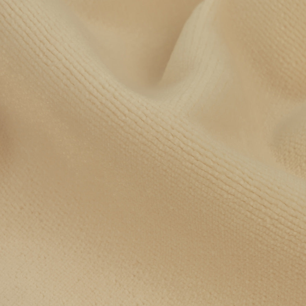 Cream Classic Upholstery Velvet