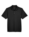 Harriton Men's Advantage Snag Protection Plus Snap Placket Polo