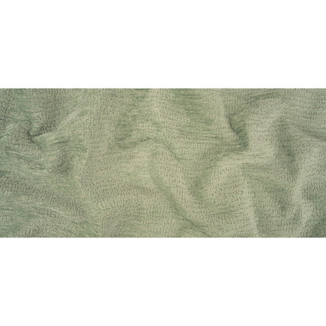 Mint Abstract Textured Acrylic and Polyester Chenille