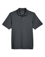 Harriton Men's Advantage Snag Protection Plus Snap Placket Polo