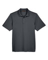 Harriton Men's Advantage Snag Protection Plus Snap Placket Polo
