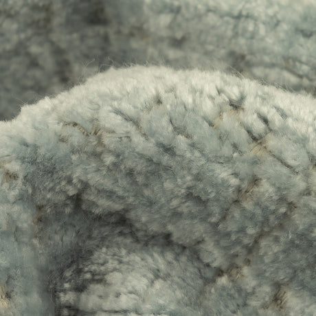 Ice Abstract Textured Acrylic and Polyester Chenille