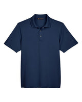 Harriton Men's Advantage Snag Protection Plus Snap Placket Polo