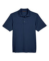 Harriton Men's Advantage Snag Protection Plus Snap Placket Polo