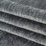Denim Abstract Textured Acrylic and Polyester Chenille