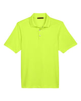Harriton Men's Advantage Snag Protection Plus Snap Placket Polo