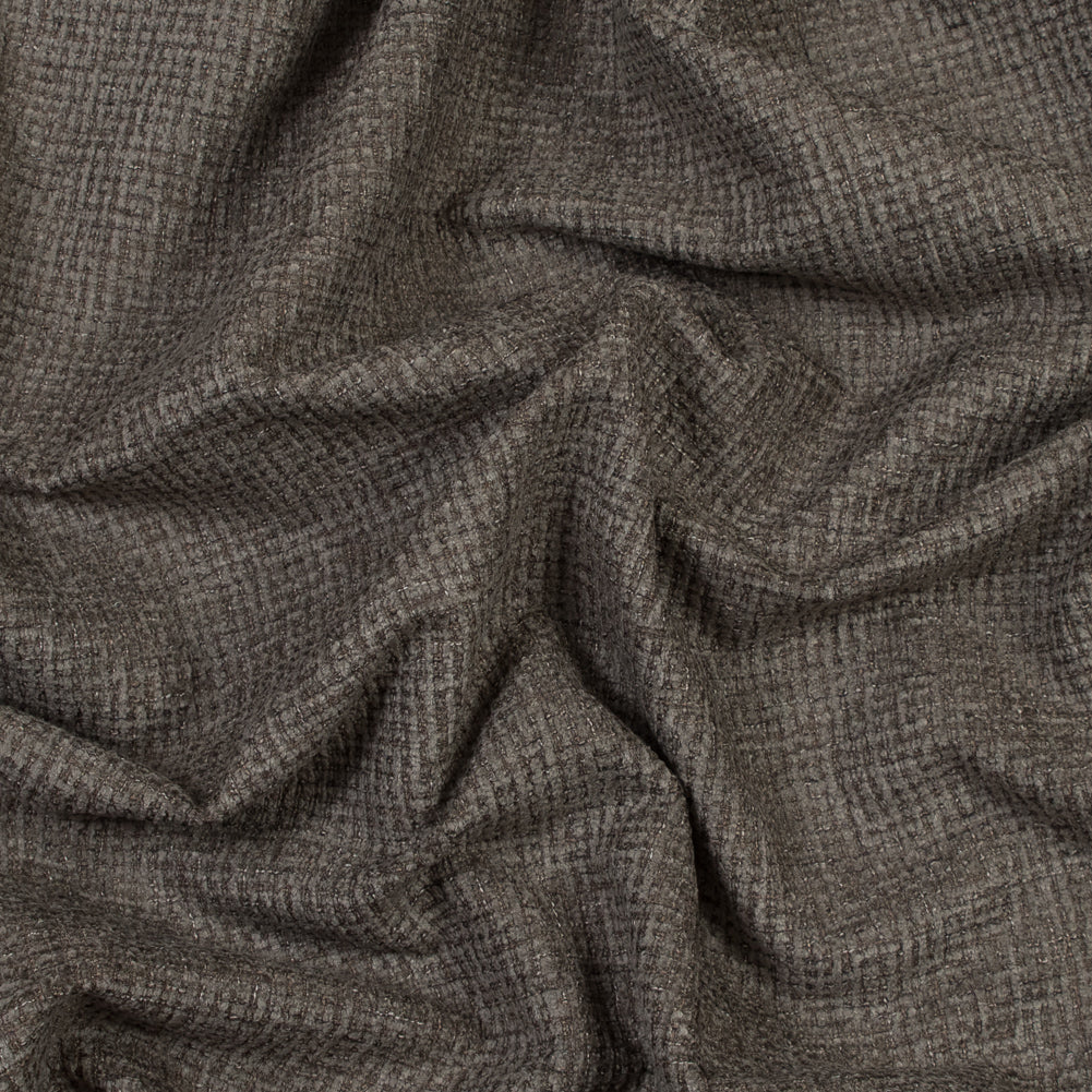 Quartz Checkered Polyester Chenille