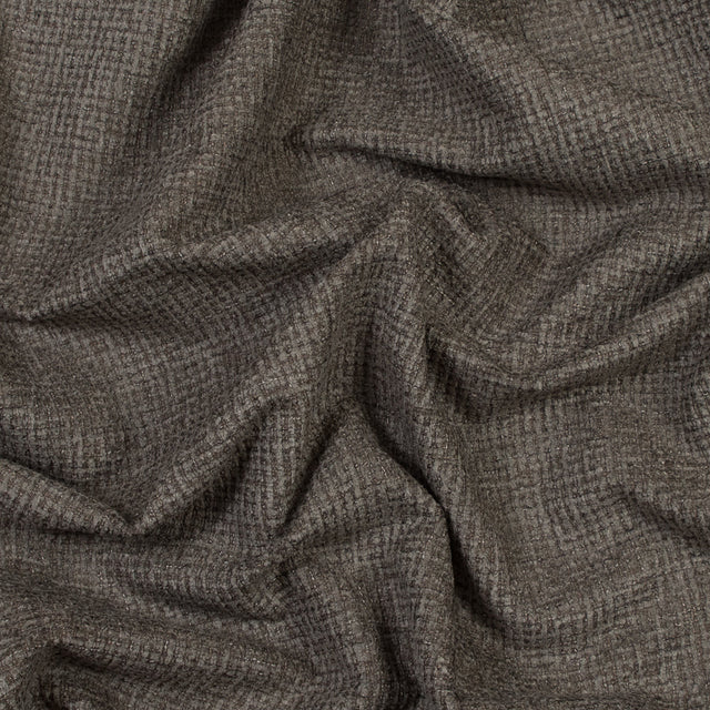 Quartz Checkered Polyester Chenille